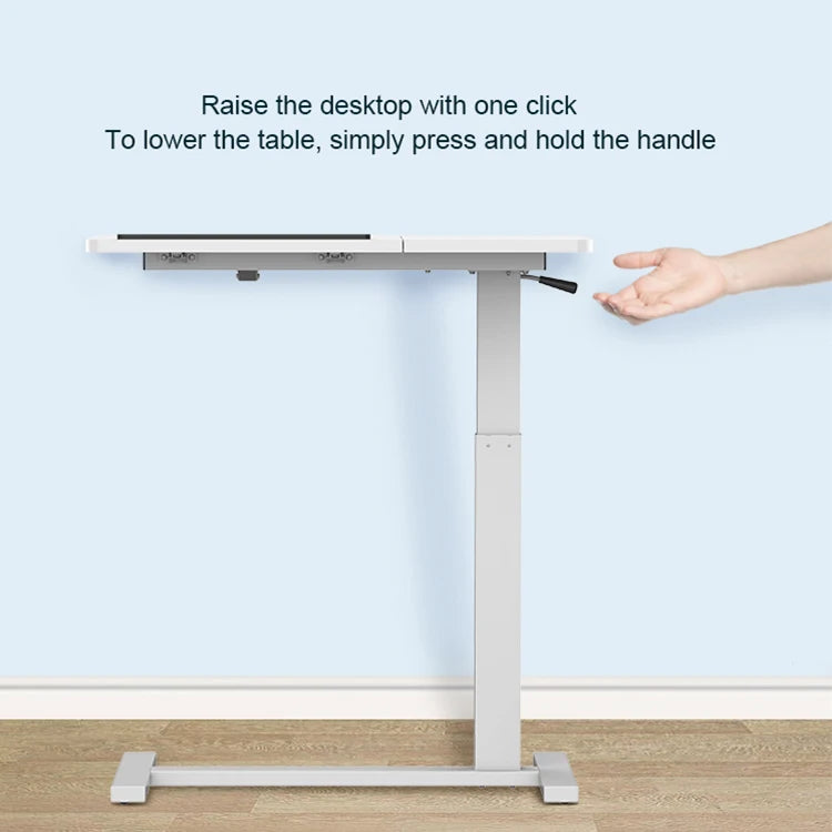 Purilite Select | Small Standing Desk | Adjustable Height | Mobile Laptop Table | Rolling Stand Up Desk | Computer Workstations - PuriLite