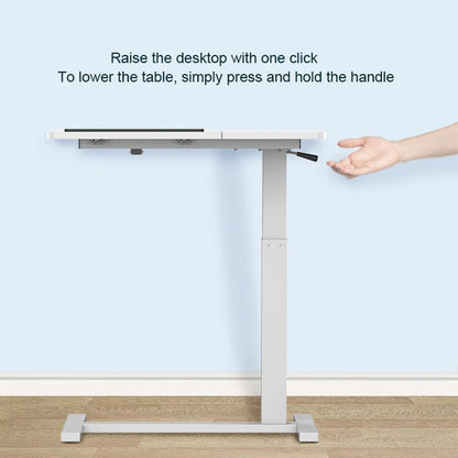 Purilite Select | Small Standing Desk | Adjustable Height | Mobile Laptop Table | Rolling Stand Up Desk | Computer Workstations - PuriLite
