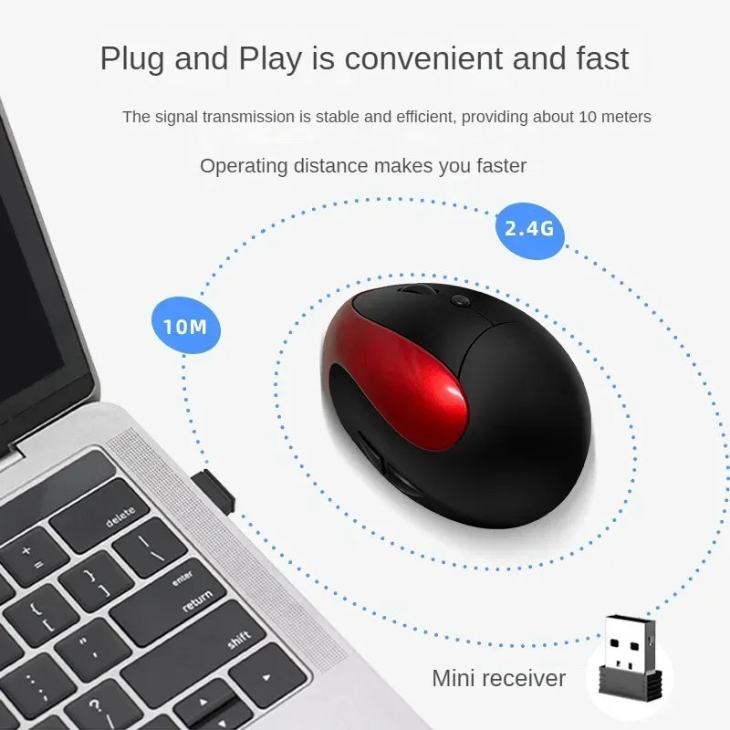 Purilite Select BTS-908 Vertical Wireless Mouse - PuriLite