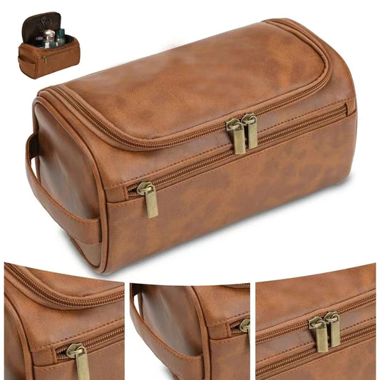 Purilite Select Leather Toiletry Bag - PuriLite