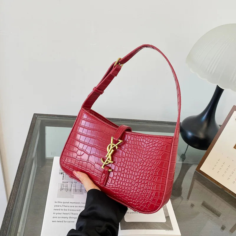 Purilite Select Fashion Stone Pattern PU Handbag - PuriLite