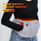 Calentador de manos con cinturón calefactor eléctrico USB, calentador de invierno, terapia de compresión caliente, cintura Abdominal, Lumbar, Menstrual, almohadilla calentadora de útero - PuriLite