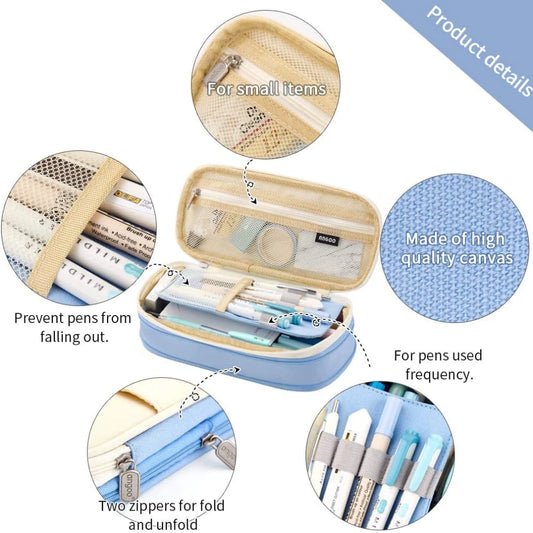 Purilite Select Large Capacity Kawaii Pencil Case - PuriLite