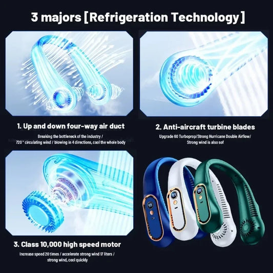 Purilite Select 5-Speed Rechargeable Fan - PuriLite