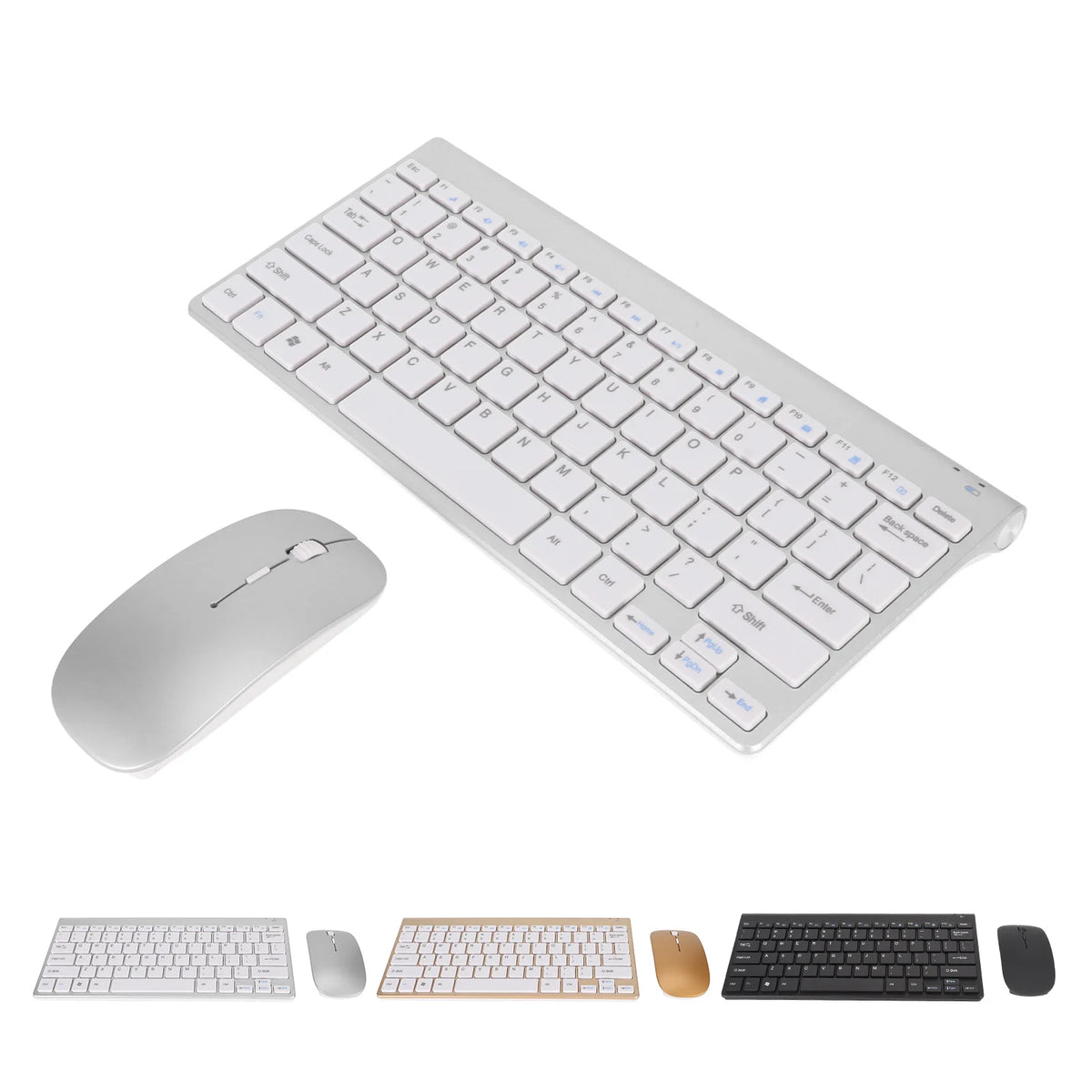Purilite Select Slim Wireless Keyboard & Mouse Combo - PuriLite
