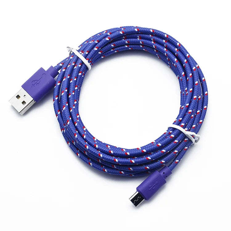 Purilite Select – Nylon Braided Micro USB Cable - PuriLite