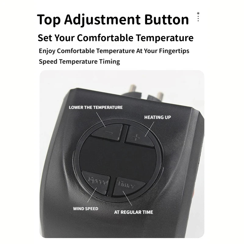 Purilite Select – Plug-In Wall Electric Heater | Compact Portable Room Warmer - PuriLite