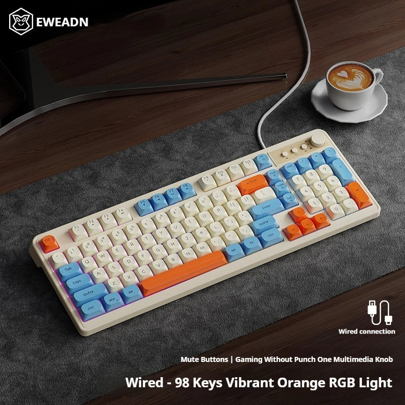 Purilite Select G98 98-Key Wired Membrane Keyboard - PuriLite