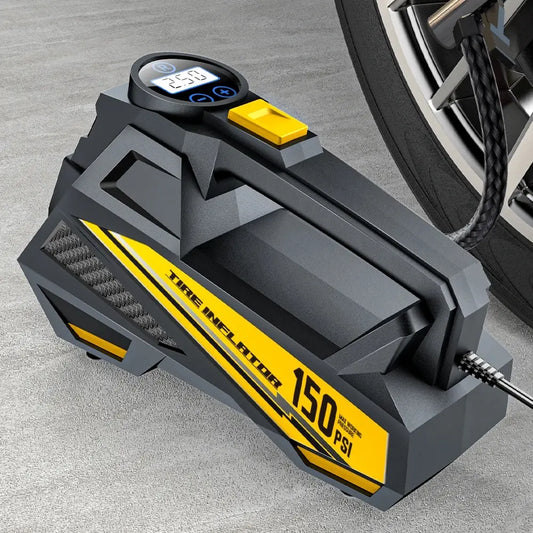 Purilite Select – Corded Portable Car Air Pump | 12V 150PSI Electric Tire Inflator with LED Light - PuriLite