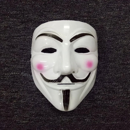 Purilite Select Hackers Multi-Color V Mask – Cosplay & Masquerade Face Mask - PuriLite