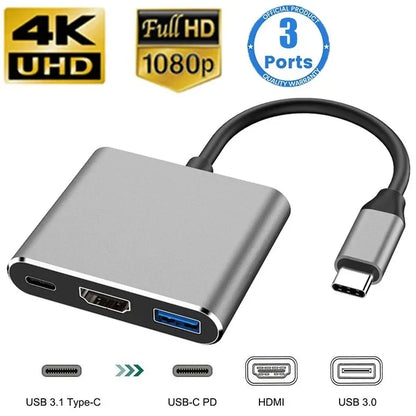 Purilite Select 3-in-1 USB-C Hub - PuriLite
