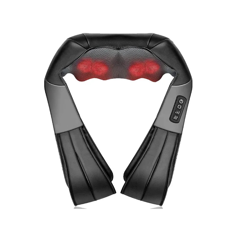 Purilite Select Deluxe 3D Electrical Shiatsu Heat Massager for Neck Pain Relief & Relaxation - PuriLite