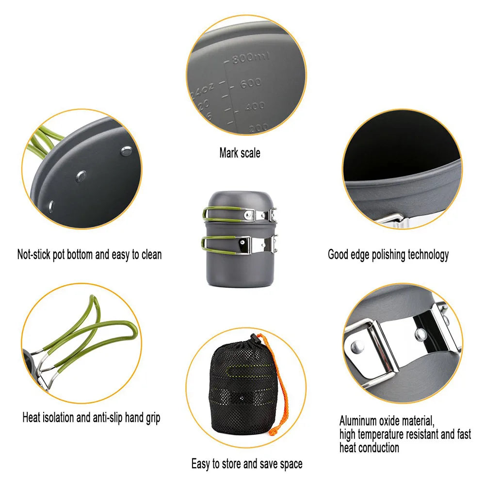 Purilite Select – DS 101 Ultralight Camping Cookware Set - PuriLite