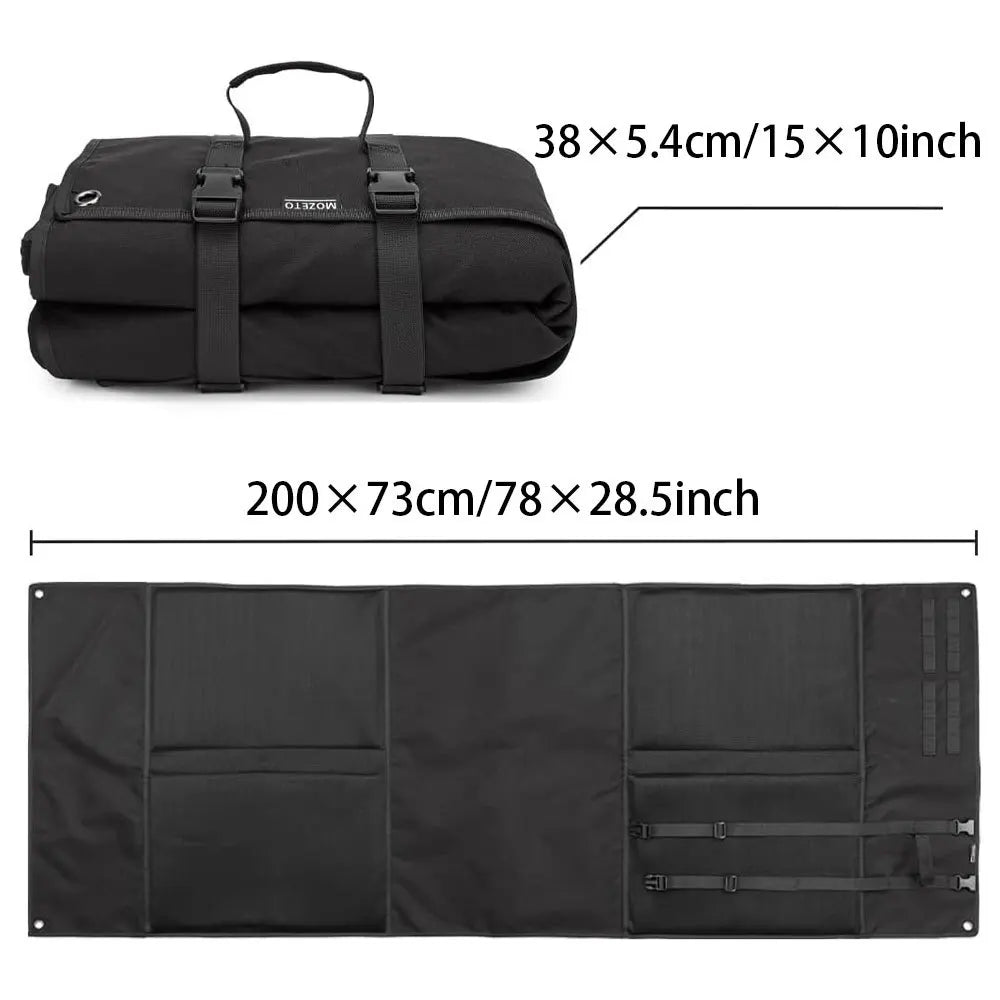 Purilite Select Waterproof 900D Nylon Foldable Outdoor Ground Mat, Compact Camping, Hiking & Field Activity Mat