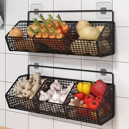 Purilite Select Wall-Mounted Kitchen Storage Basket - PuriLite