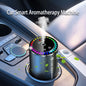 Car mounted perfume aromatherapy automatic spray odor removal aluminum alloy metal colorful atmosphere light star ceiling - PuriLite