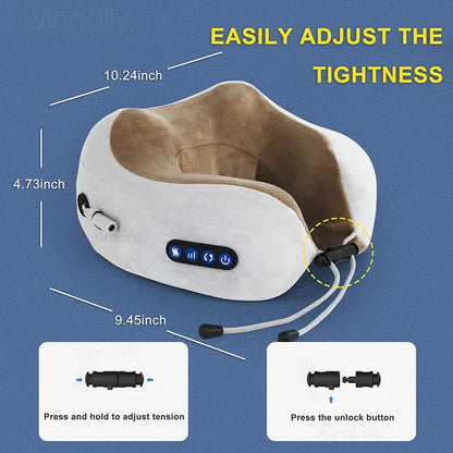 Purilite Select – U-Shaped Neck Massage Pillow - PuriLite