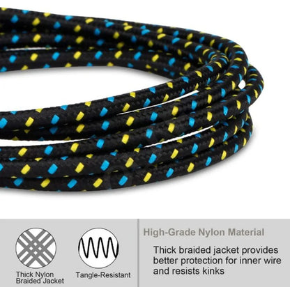 Purilite Select – Nylon Braided Micro USB Cable - PuriLite