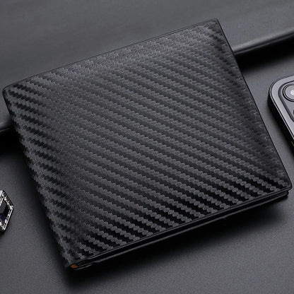 Purilite Select Carbon Fiber Short Wallet for Men - PuriLite