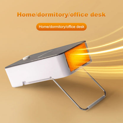 Purilite Select Mini Desktop Electric Heater – Portable Hand Warmer & Space Heating Fan for Winter Comfort - PuriLite