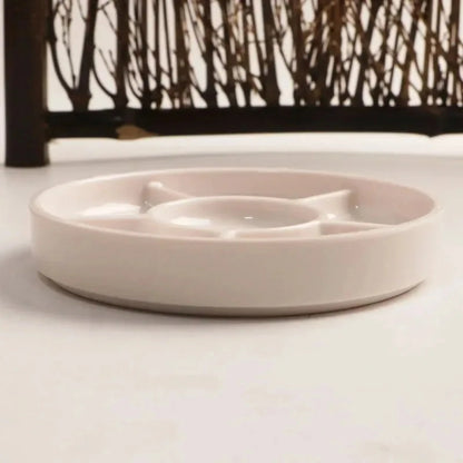 Purilite Select Imitation Porcelain Round Paint Palette with Lid - PuriLite