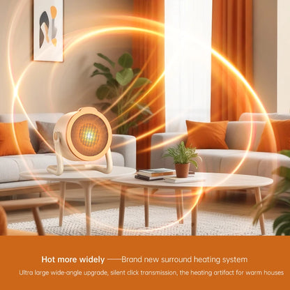 Purilite Select 1000W Smart Desktop Ceramic Heater – Compact, Powerful & Energy Efficient - PuriLite