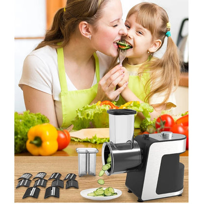 Purilite Select – 5-in-1 Electric Vegetable Cutter & Food Processor - PuriLite