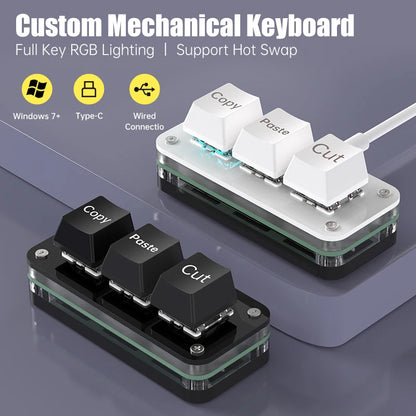 Purilite Select 3-Key RGB Macro Pad - PuriLite