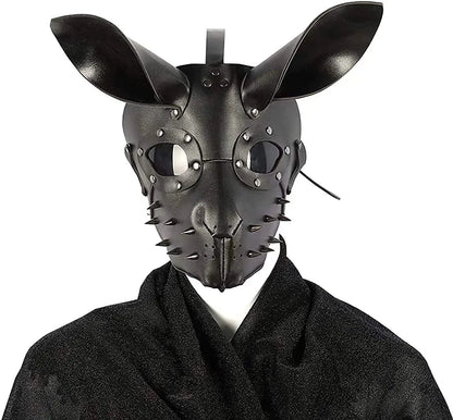 Purilite Select Leather Cat Half Face Mask – Sexy Cosplay for Women, Masquerade & Halloween Costume Accessory - PuriLite