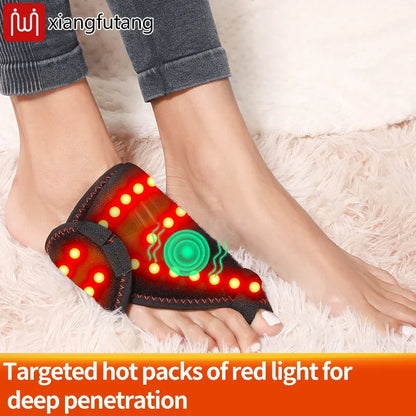 Purilite Select FlexHeat™ Electric Ankle Massager – 3-Level Heating & Vibration Therapy for Pain Relief and Joint Recovery - PuriLite