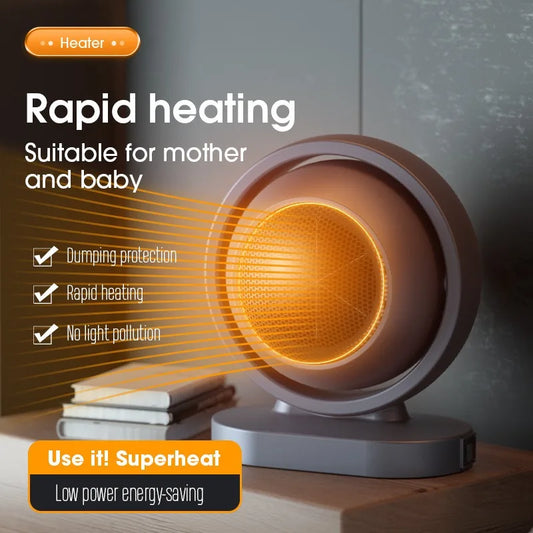 Purilite Select Electric Warm Heater – Portable Desktop Hot Air Blower Mini Radiator for Home & Office - PuriLite