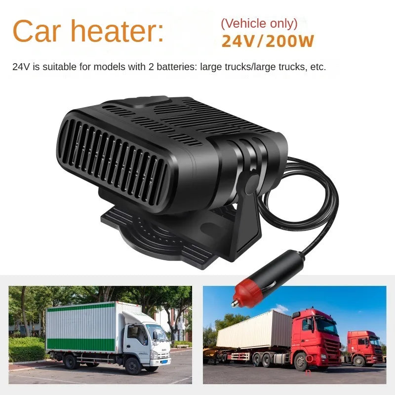 Purilite Select – Portable Car Heater and Windshield Defogger with 360° Rotating Base - PuriLite