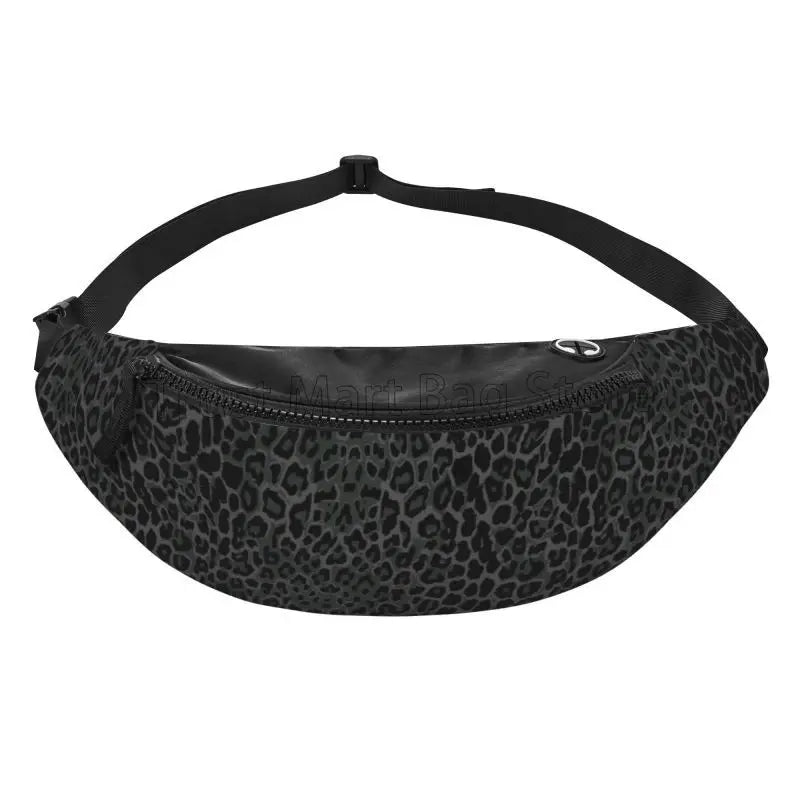 Purilite Select Black Leopard Print Fanny Pack - PuriLite