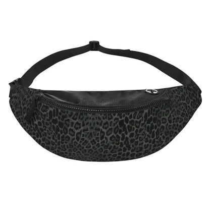 Purilite Select Black Leopard Print Fanny Pack - PuriLite