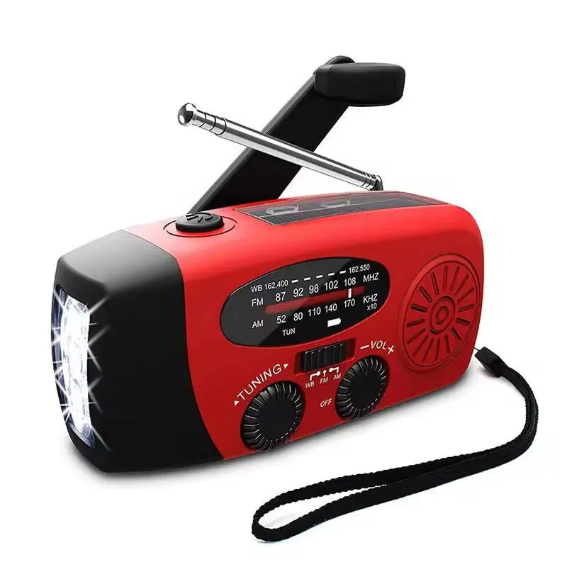 Purilite Select Portable Multifunctional Hand Crank Dynamo Solar Powered Weather Radio - PuriLite