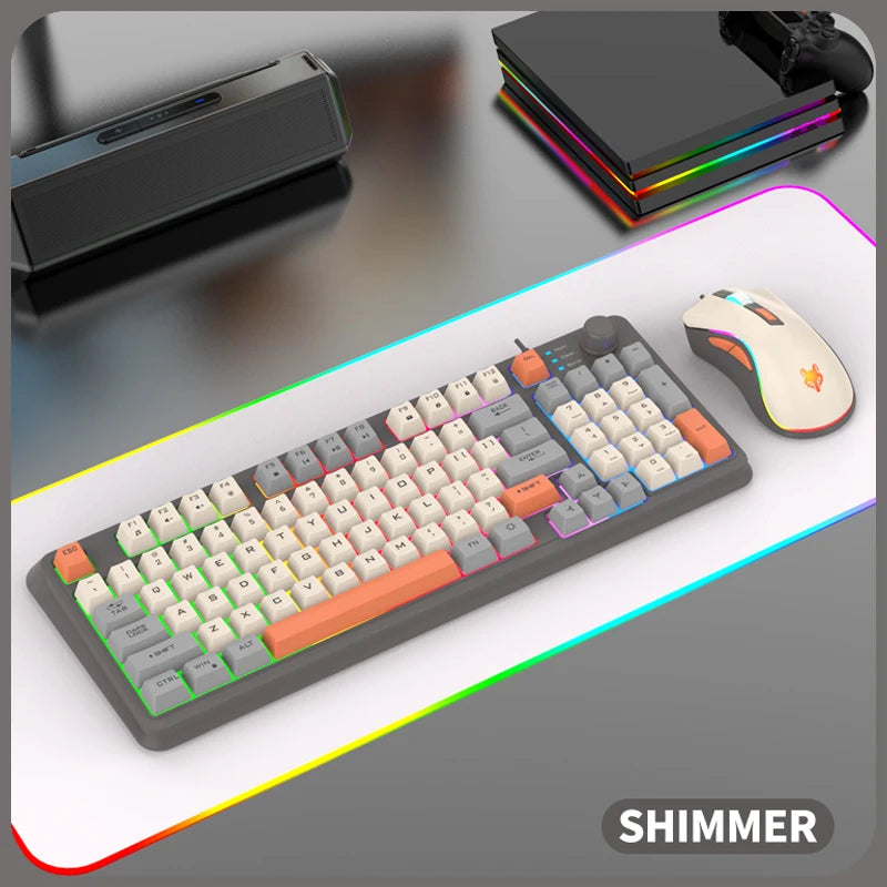 Purilite Select K820 USB Wired Keyboard & Mouse Combo - PuriLite