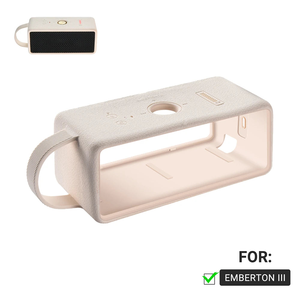 Purilite Select – Silicone Protective Case with Handle for Marshall EMBERTON III Bluetooth Speaker - PuriLite