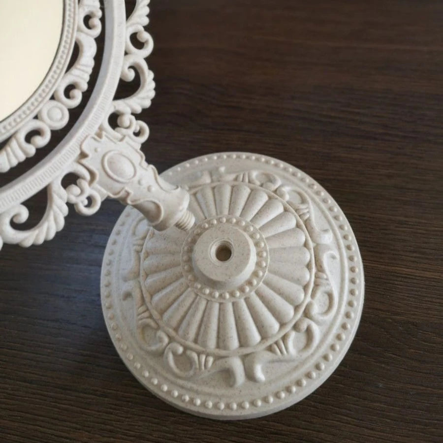 Purilite Select™ Vintage Oval Rotating Makeup Mirror - PuriLite