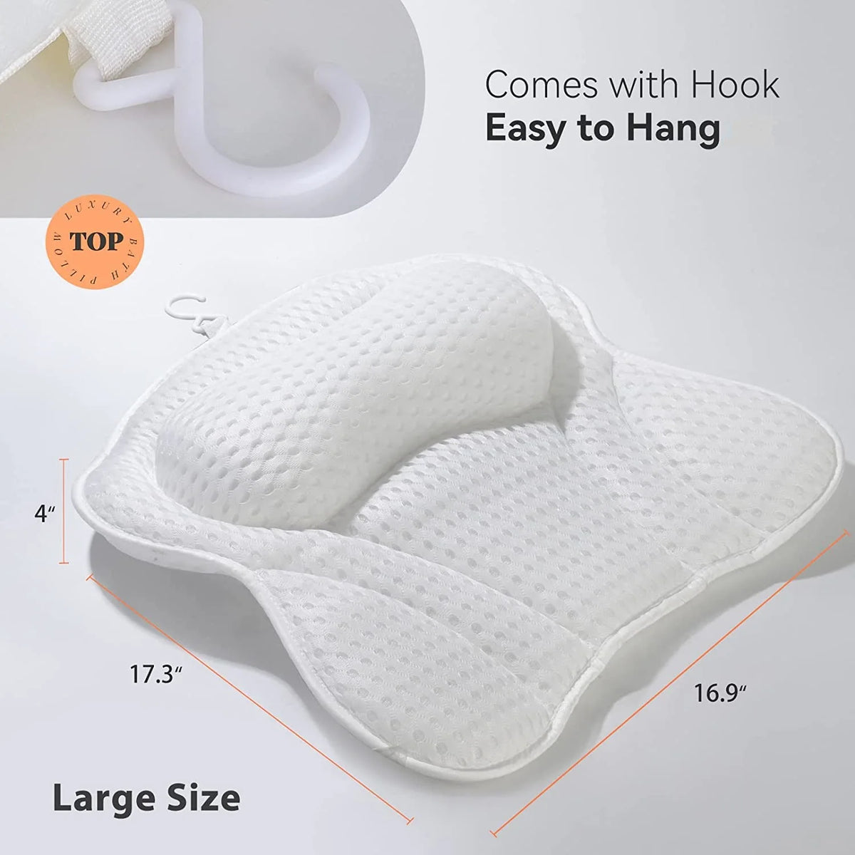 Purilite Select Bathtub Pillow for Tub - PuriLite