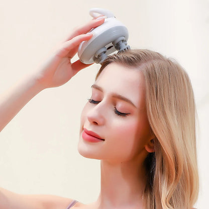 Electric Head Massage Instrument Stress Relief Relaxation to Soothe Muscle Pain Massager Enhance Circulation - PuriLite