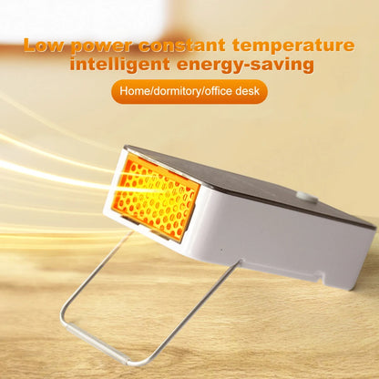 Purilite Select Mini Desktop Electric Heater – Portable Hand Warmer & Space Heating Fan for Winter Comfort - PuriLite