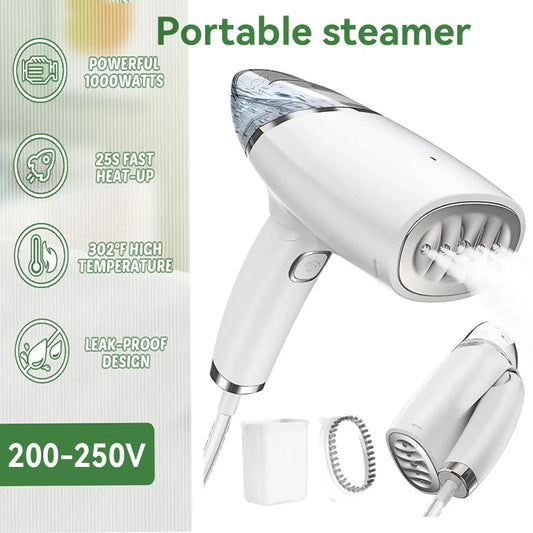 Purilite Select – 1000W Portable Folding Garment Steamer with 360° Anti-Spill Technology - PuriLite