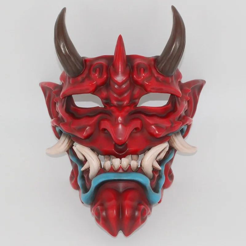 Purilite Select Red Grimace Mask Pendant  Resin Full-Face Roleplay & Costume Prop - PuriLite
