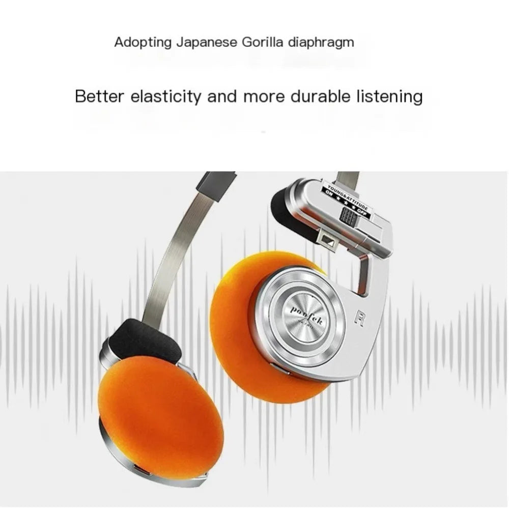 Purilite Select™ Retro Foldable Bluetooth 5.3 Wireless Headphones - PuriLite