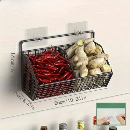 Purilite Select Wall-Mounted Kitchen Storage Basket - PuriLite