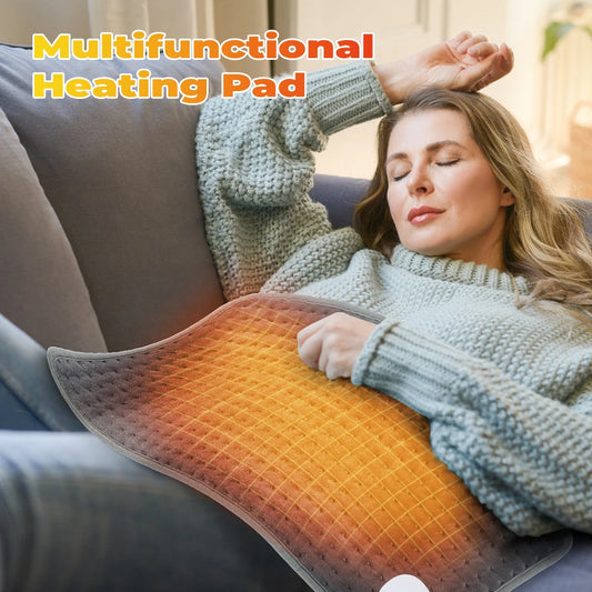 Purilite Select Electric Heating Pad – Luxury Heat Therapy with Remote Control for Hands, Feet, and Full Body Comfort - PuriLite