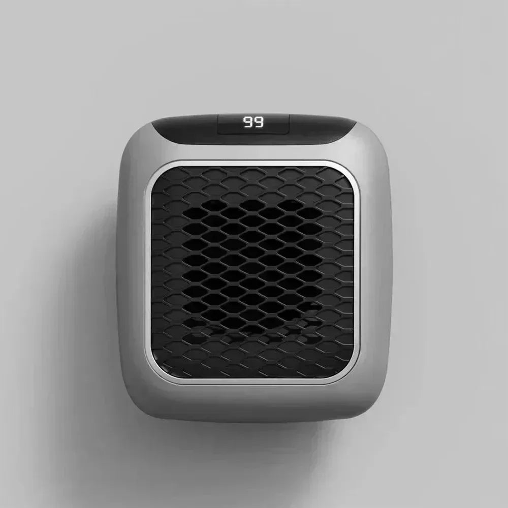 800W Mini Heater for Home Small Bathroom Heating Fans Wall Mounted PTC Ceramic Electric Heater with Remote Control Household - PuriLite