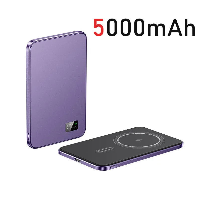 Purilite Select 10000mAh Ultra-Thin Magnetic Wireless Power Bank - PuriLite