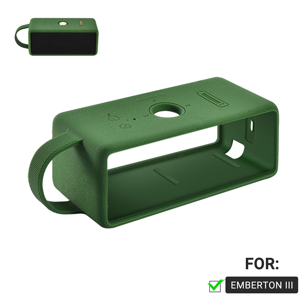 Purilite Select – Silicone Protective Case with Handle for Marshall EMBERTON III Bluetooth Speaker - PuriLite