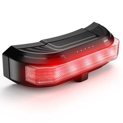 Purilite Select Bluetooth 5.4 Motorcycle Helmet Headset with Tail Light - PuriLite